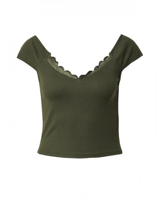 Foto van product ABOUT YOU Shirt 'Mele' donkergroen