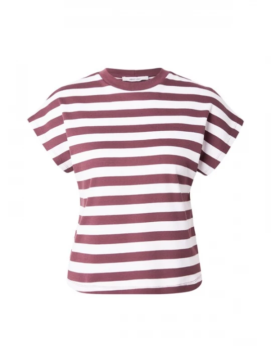 Foto van product ABOUT YOU Shirt 'Melody' bordeaux / wit