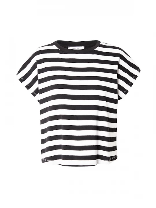 Foto van product ABOUT YOU Shirt 'Melody' zwart / wit