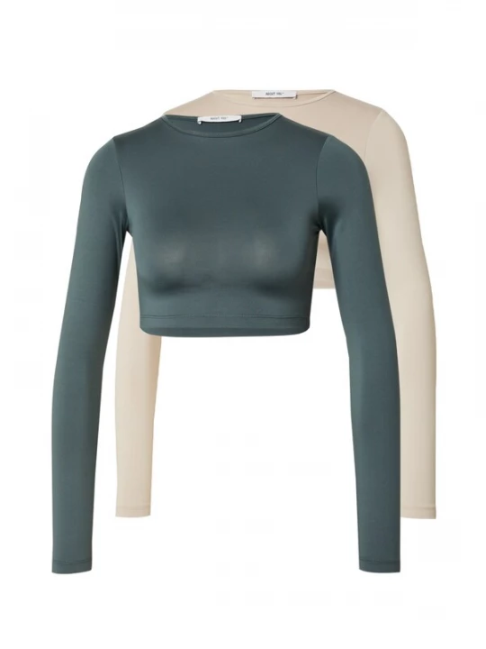 Foto van product ABOUT YOU Shirt 'Nala' crème / groen