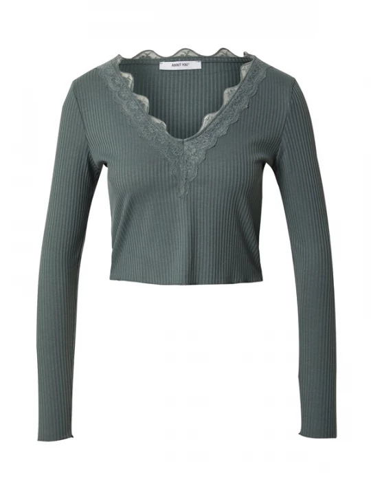 Foto van product ABOUT YOU Shirt 'Noelle' donkergroen