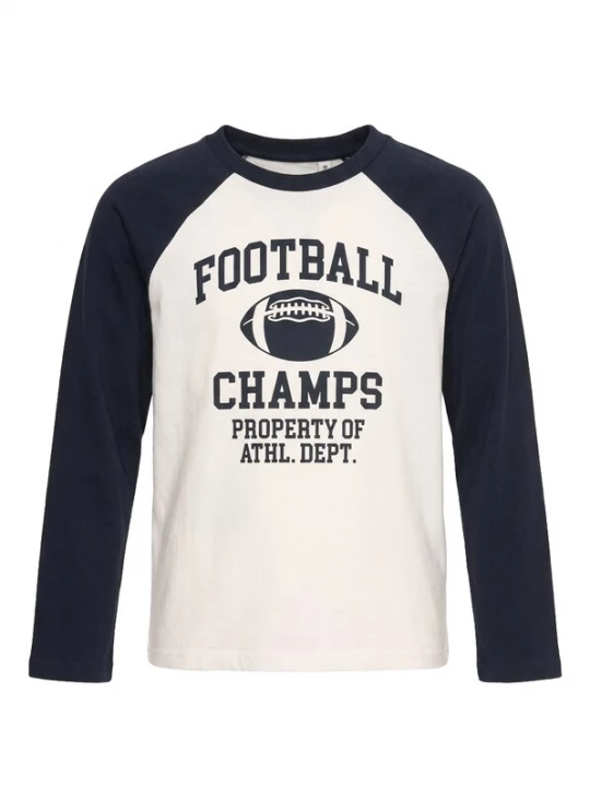 Foto van product ABOUT YOU Shirt 'Parker' donkerblauw / wit