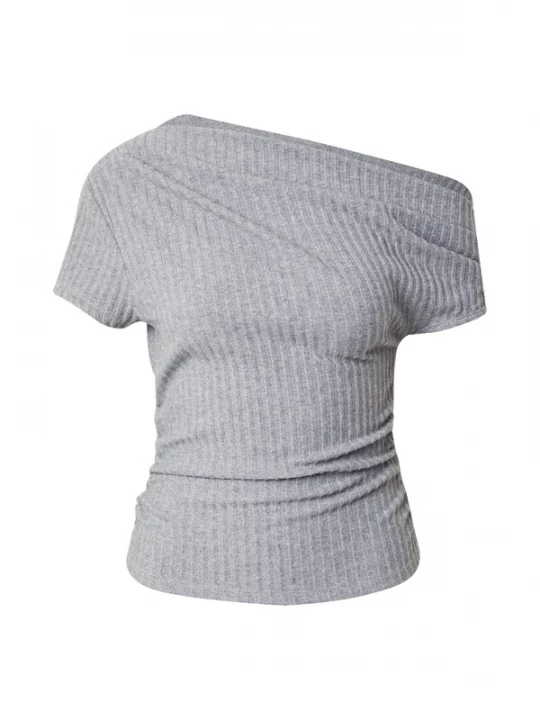 Foto van product ABOUT YOU Shirt 'Robin' grijs gemêleerd