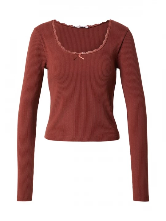 Foto van product ABOUT YOU Shirt 'Sanja' kastanjebruin