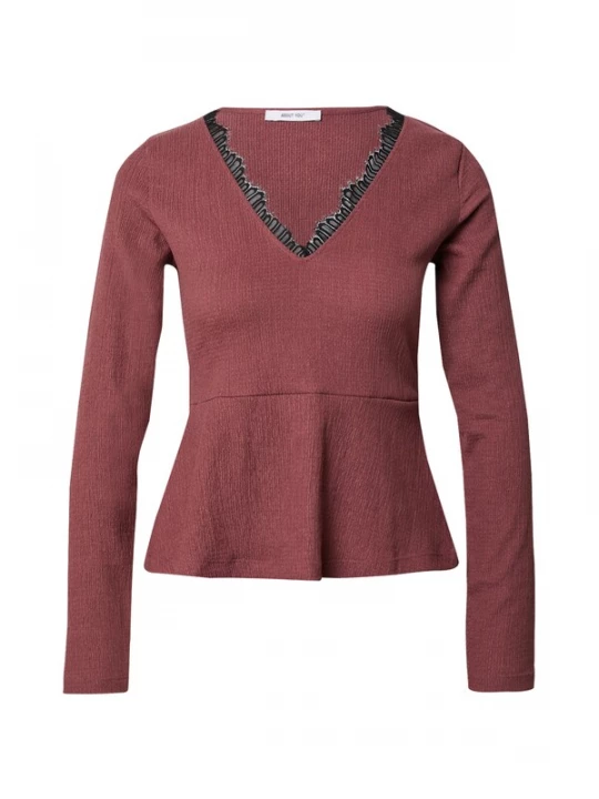 Foto van product ABOUT YOU Shirt 'Sharon' cyclaam / zwart