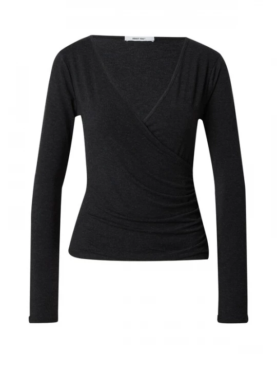Foto van product ABOUT YOU Shirt 'Shirin' grijs gemêleerd