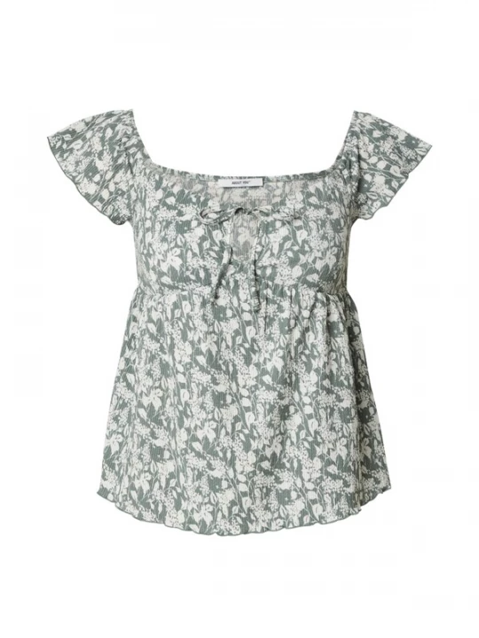Foto van product ABOUT YOU Shirt 'Thea' mintgroen / wit