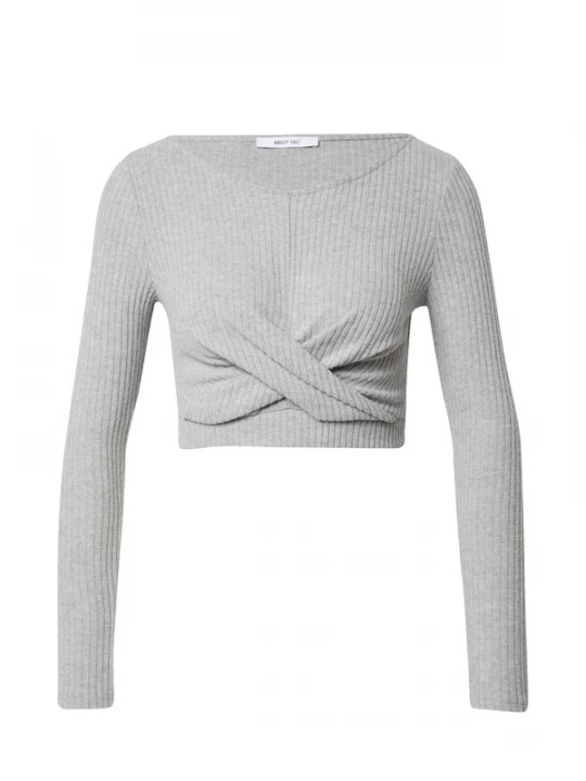 Foto van product ABOUT YOU Shirt 'Vianne' grijs gemêleerd