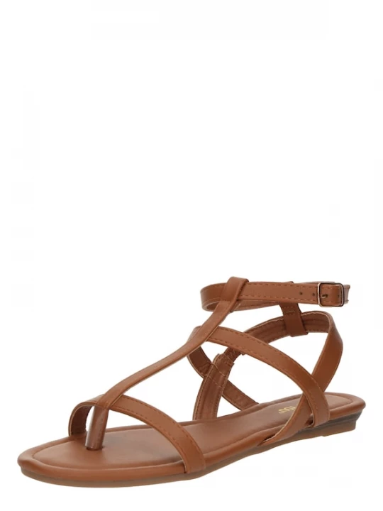 Foto van product ABOUT YOU Teenslipper 'Melissa' cognac