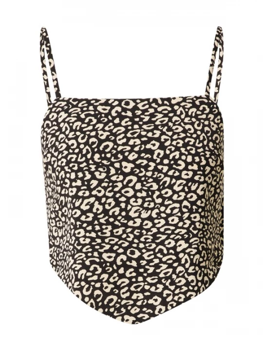 Foto van product ABOUT YOU Top 'Daliah' beige / zwart