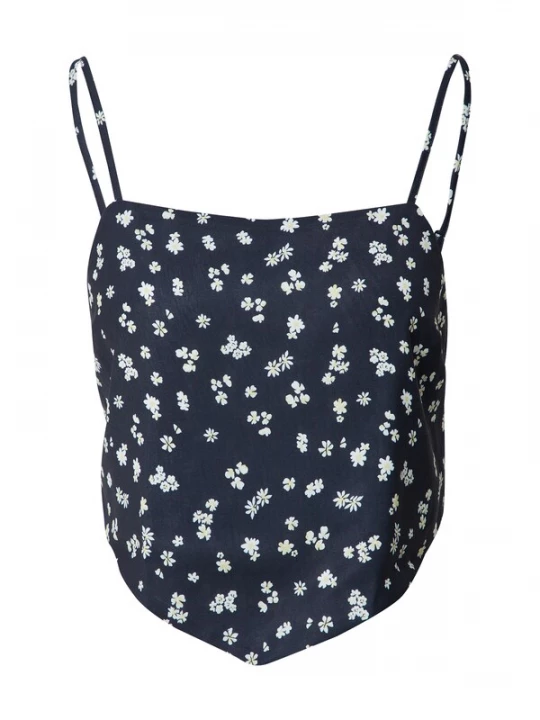 Foto van product ABOUT YOU Top 'Daliah' zwart / wit