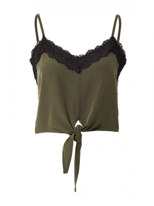 Foto van product ABOUT YOU Top 'Jule' kaki / zwart