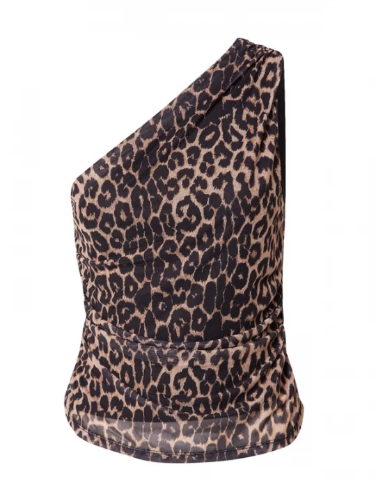 Foto van product ABOUT YOU Top 'Luzia' beige / bruin / zwart