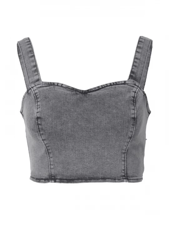 Foto van product ABOUT YOU Top 'Marei' grey denim