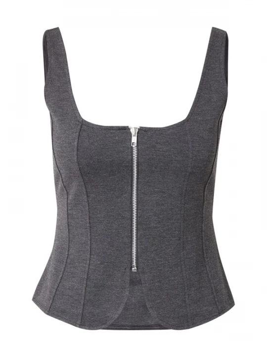 Foto van product ABOUT YOU Top 'Samara' grijs gemêleerd