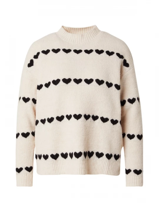 Foto van product ABOUT YOU Trui 'Marcella' beige / zwart