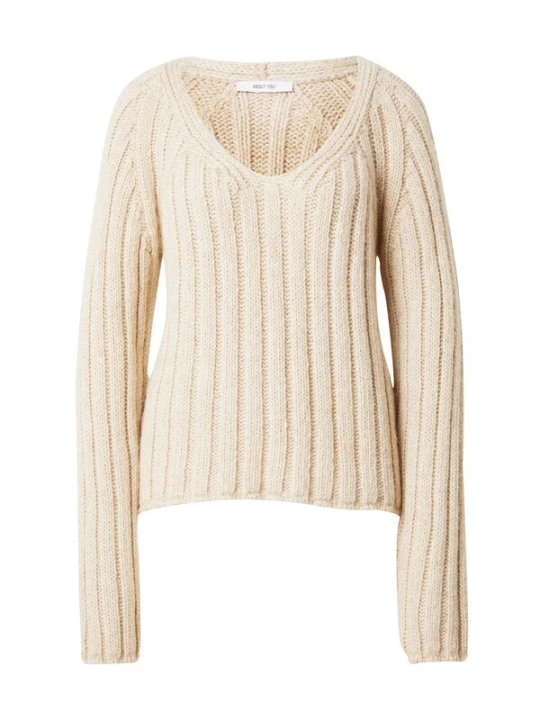 Foto van product ABOUT YOU Trui 'Victoria ' beige gemêleerd