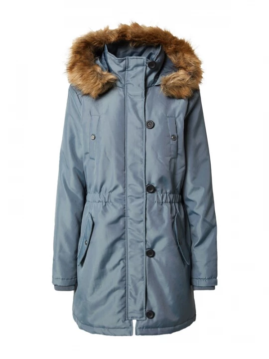 Foto van product ABOUT YOU Tussenparka 'Fanny' smoky blue / lichtbruin