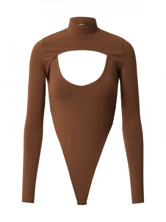 Foto van product ABOUT YOU x Alina Eremia Shirt body 'Claire' bruin