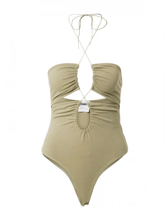 Foto van product ABOUT YOU x Alina Eremia Shirt body ' Marisa' olijfgroen