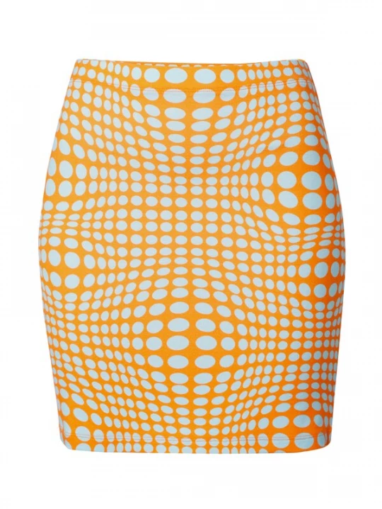 Foto van product ABOUT YOU x Antonia Rok 'Izzie' oranje / wit