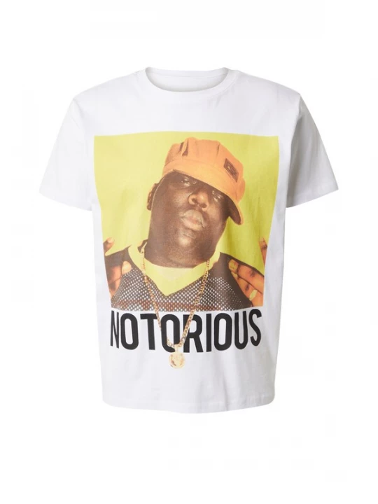 Foto van product ABOUT YOU x Chiara Biasi Shirt 'Sena' lichtgeel / oranje / zwart / offwhite