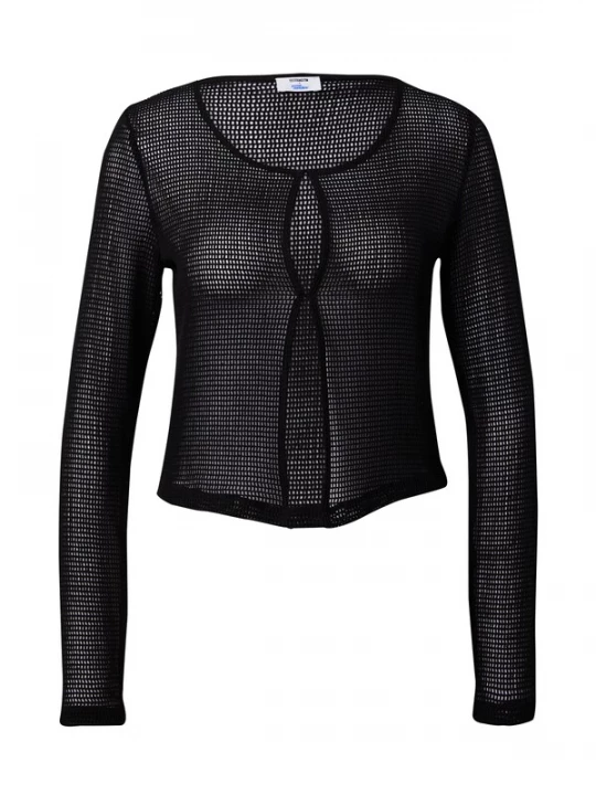 Foto van product ABOUT YOU x Emili Sindlev Gebreid vest 'Ronja' zwart
