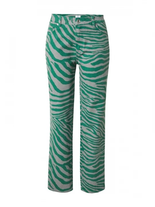 Foto van product ABOUT YOU x Emili Sindlev Jeans 'Maren' grey denim / groen