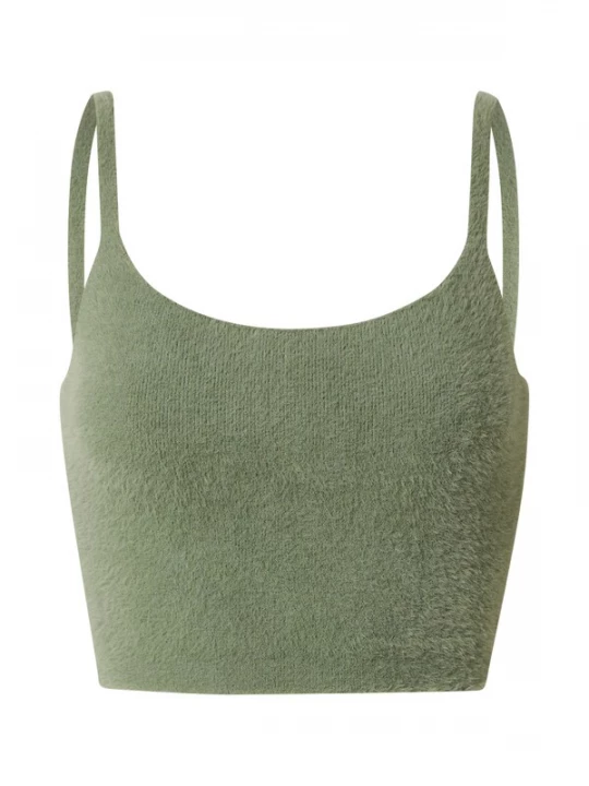 Foto van product ABOUT YOU x Laura Giurcanu Gebreide top 'Mona' groen