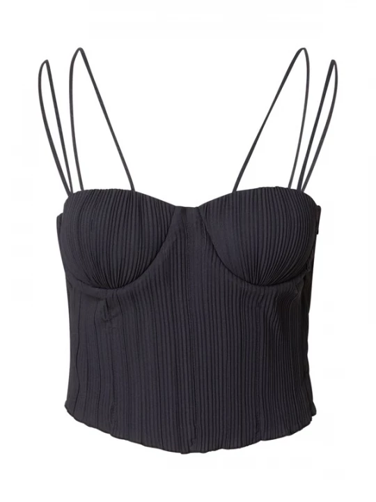 Foto van product ABOUT YOU x Laura Giurcanu Top zwart