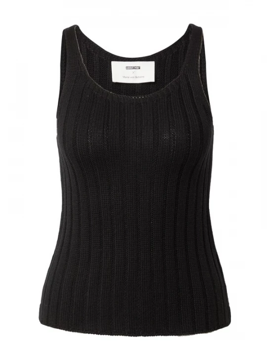 Foto van product ABOUT YOU x Marie von Behrens Gebreide top 'Ronja' zwart