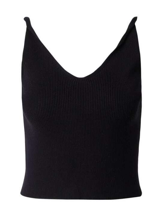 Foto van product ABOUT YOU x Toni Garrn Gebreide top 'Alexis' zwart