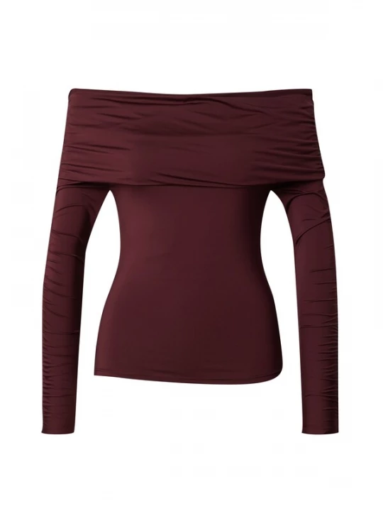 Foto van product ABOUT YOU x Toni Garrn Shirt 'Kiara' bourgogne