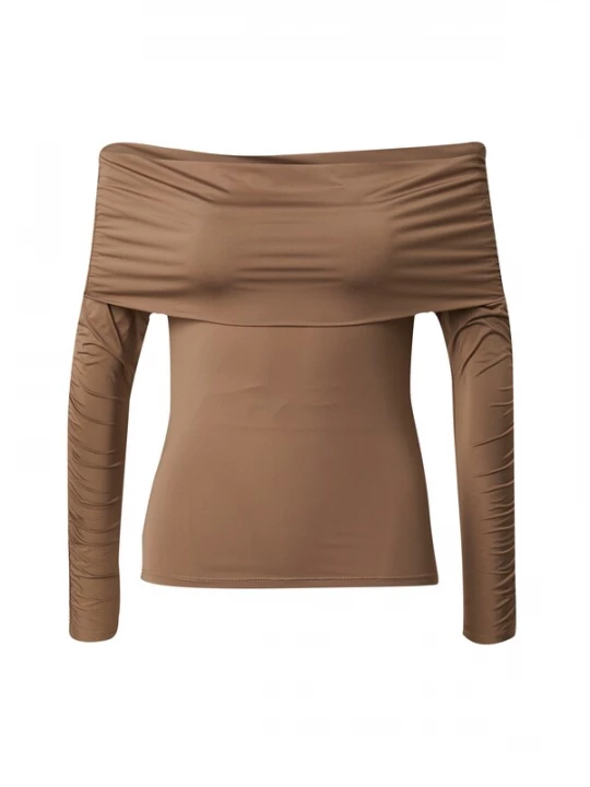 Foto van product ABOUT YOU x Toni Garrn Shirt 'Kiara' taupe