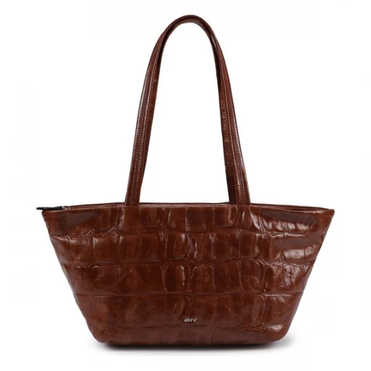 Foto van product ABRO Schoudertas 'Alba' cognac