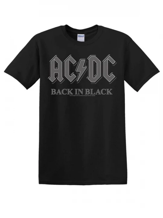 Foto van product AC / DC Shirt 'AC / DC Back in Black mens t-shirt' zwart AC/DC