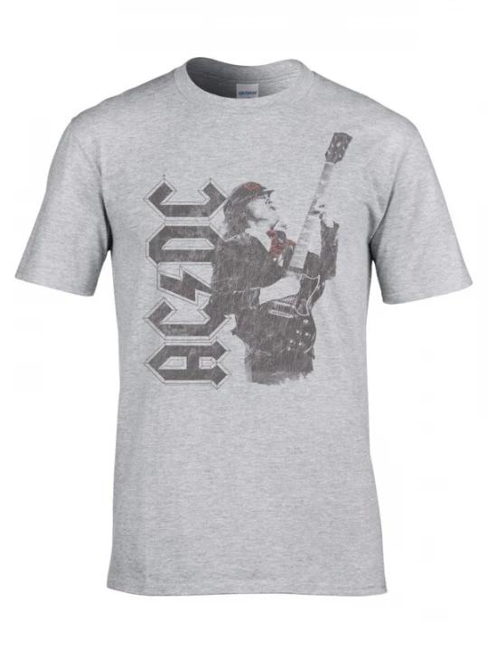 Foto van product AC / DC Shirt 'Angus Solo' grijs AC/DC