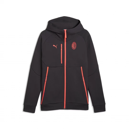 Foto van product AC Milan PUMATECH hoodie met volledige rits voor Heren, Grijs