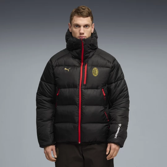 Foto van product AC Milan PUMATECH PrimaLoftÂ® pufferjack voor Heren, Zwart