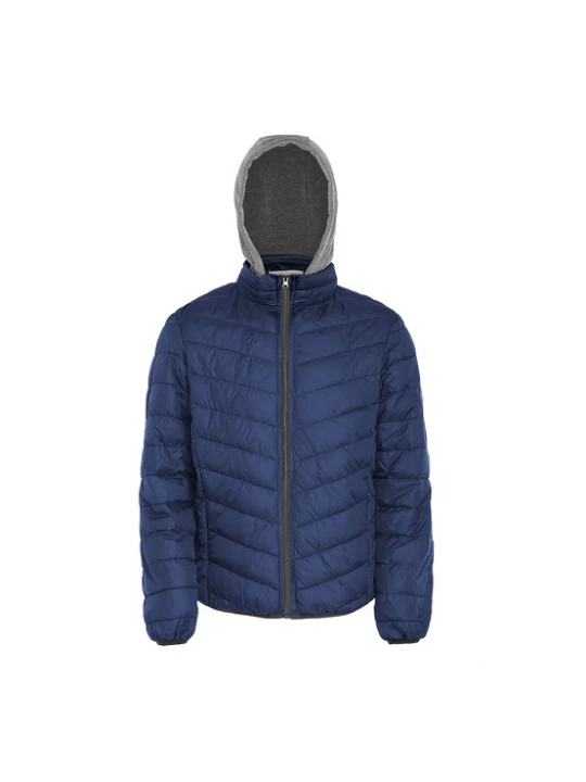 Foto van product rovic Tussenjas donkerblauw / grijs gemêleerd