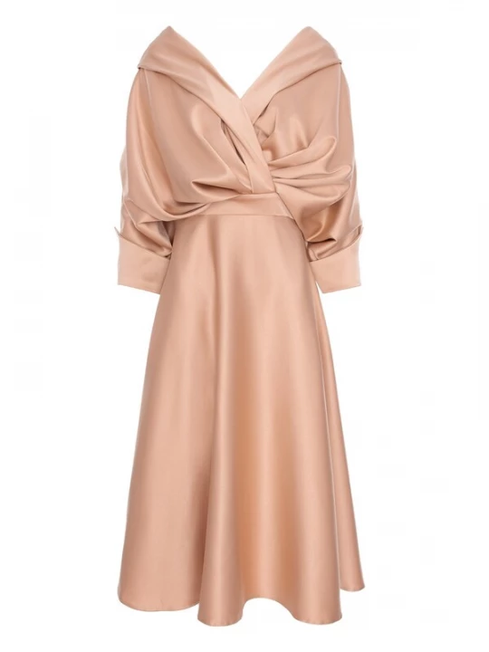 Foto van product acob a porter Avondjurk beige