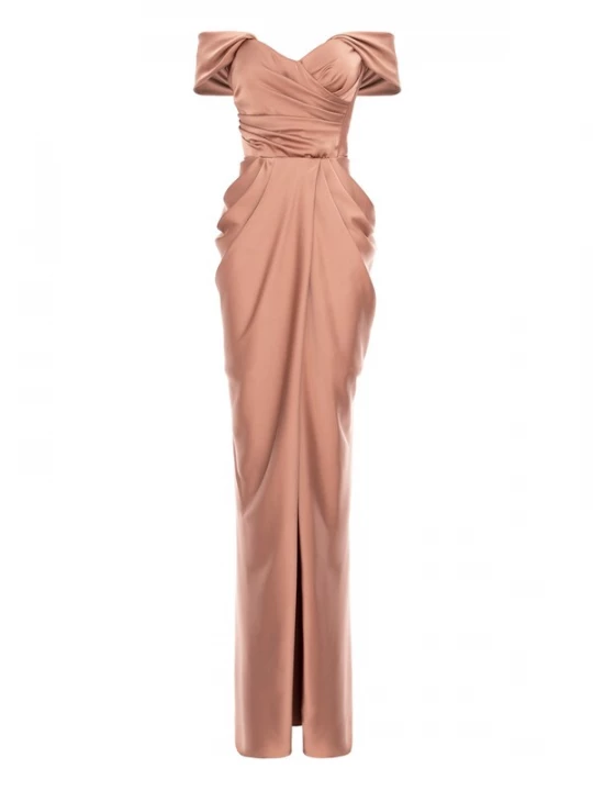 Foto van product acob a porter Avondjurk beige