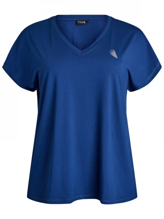 Foto van product Active by Zizzi Shirt 'Abasic' blauw