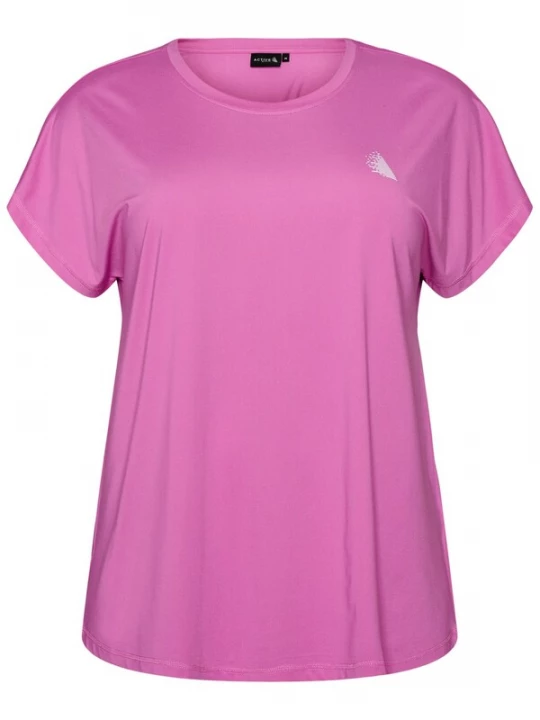 Foto van product Active by Zizzi Shirt 'ABASIC' lila