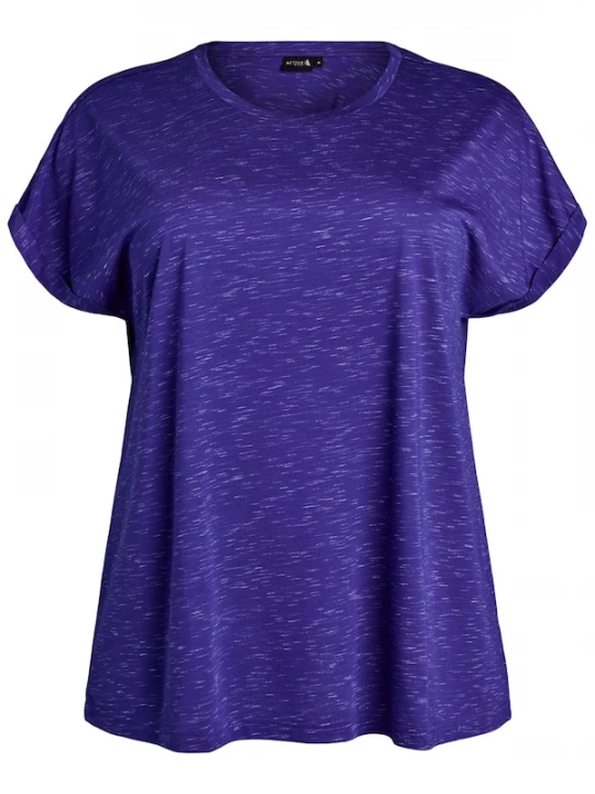 Foto van product Active by Zizzi Shirt 'Abex' aubergine