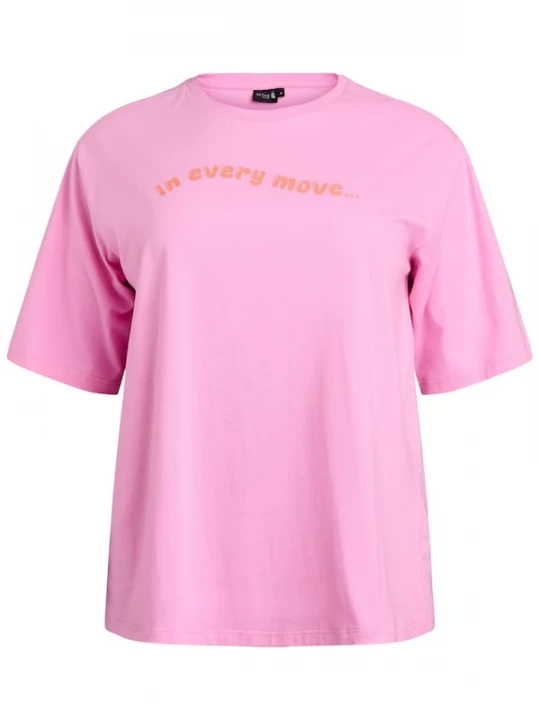 Foto van product Active by Zizzi Shirt 'Acenja' oranje / lichtroze