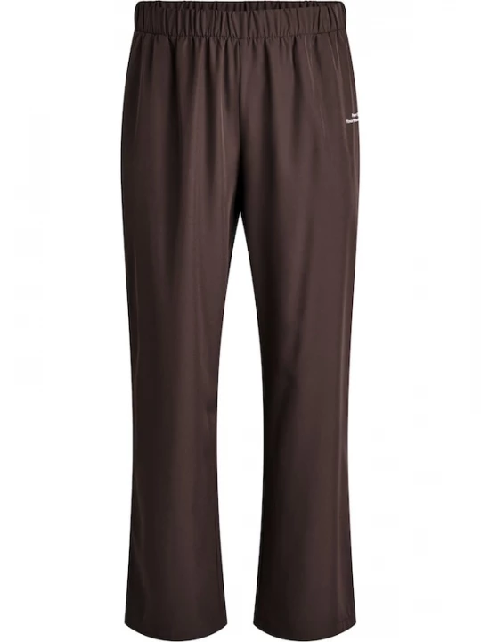 Foto van product Active by Zizzi Sportbroek 'Aclara' chocoladebruin / wit