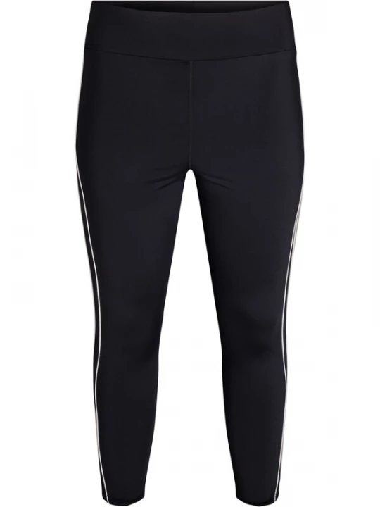 Foto van product Active by Zizzi Sportbroek 'Ananna' zwart / wit