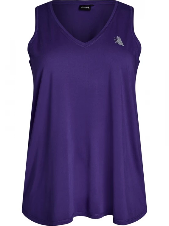 Foto van product Active by Zizzi Sporttop 'ABASIC' lila
