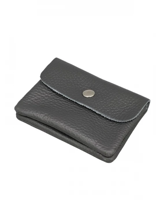 Foto van product Adel Bags Portemonnee 'Mini' donkergrijs